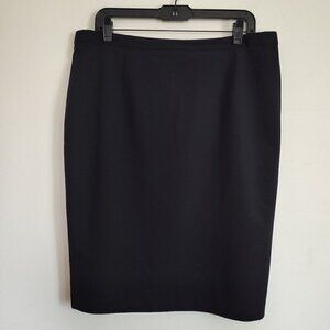 Brooks Brothers 346/Tollegno 1900 Wool Pencil Skirt